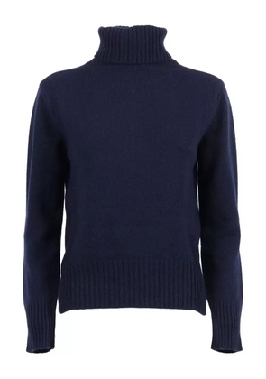 Kangra turtleneck ribbed-hem sweater - Blue