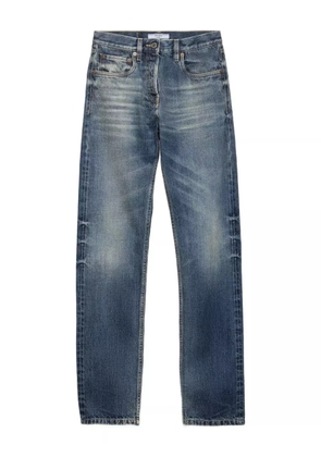 Prada tapered washed jeans - Blue