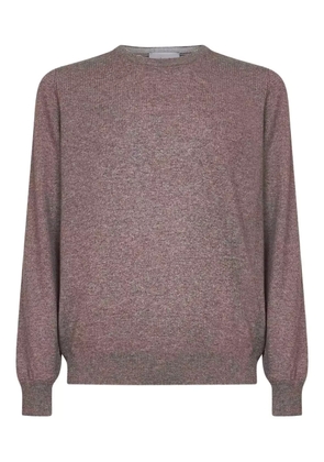 D4.0 ribbed crew-neck sweater - Brown