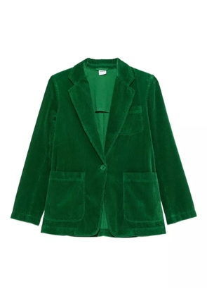 ASPESI corduroy single-breasted jacket - Green