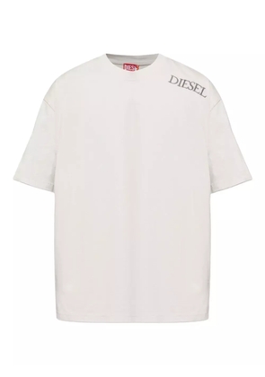 Diesel embroidered-logo T-shirt - White