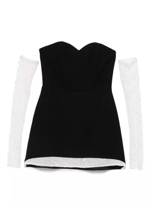 Vestiaire d'un Oiseau Libre embellished off-shoulder dress - Black