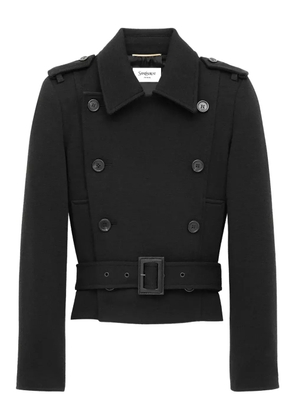 Saint Laurent Officer's double-breasted jacket - Black