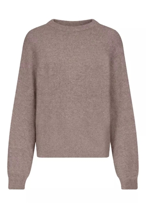 LouLou de Saison Tristan crew-neck sweater - Brown