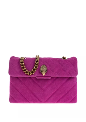 Kurt Geiger London small kensington quilted chain-strap crossbody bag - Pink