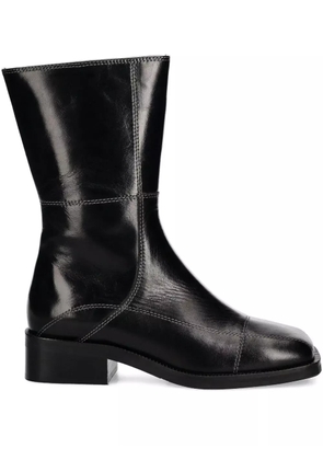 BILLI BI 40mm square-toe boots - Black
