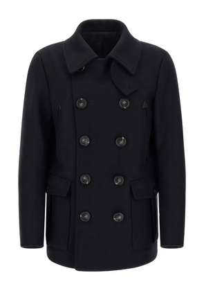 DSQUARED2 double-breasted wool coat - Black