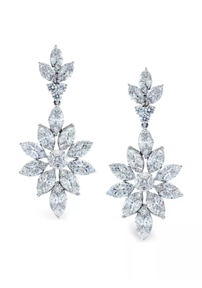 Rewind Vintage Affairs 18K white gold Korloff diamond earrings - Silver