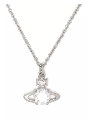 Vivienne Westwood Reina orb pendant necklace - White