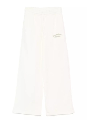 New Balance embroidered cotton sweatpants - Neutrals