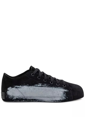 Y-3 Nizzastar LQ paint-splatter sneakers - Black