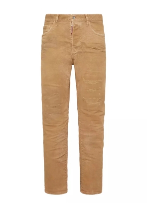 DSQUARED2 cotton trousers - Neutrals