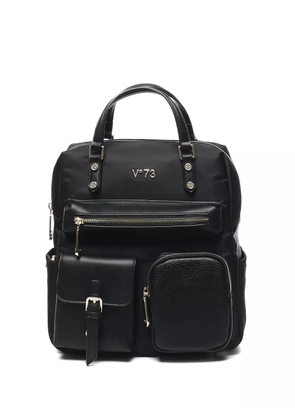 V°73 multi-pocket top-handle backpack - Black