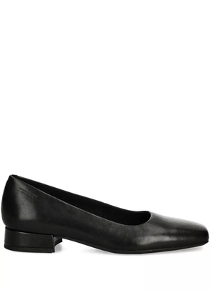 VAGABOND 25mm Debbi square-toe flap pumps - Black