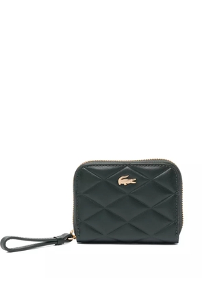 Lacoste zipped coin wallet - Green
