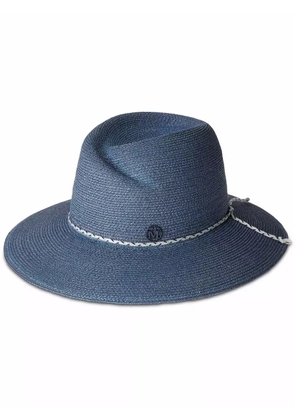 Maison Michel Virginie fedora hat - Blue