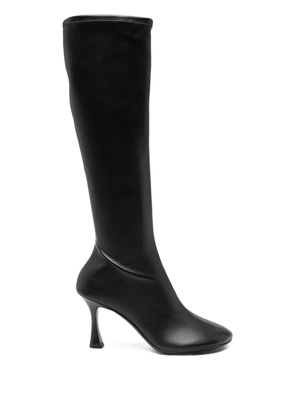 3juin 80mm Carine calf-leather zip boots - Black