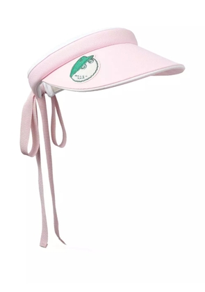 Jimmy Choo x Malbon embroidered visor - Pink