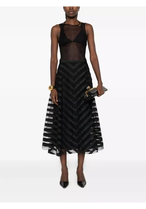 Elisabetta Franchi sleeveless bodysuit - Black