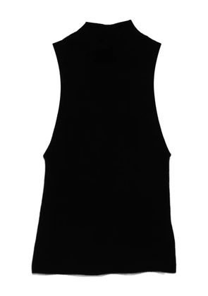 St. Agni high-neck sleeveless top - Black