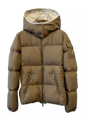Moncler Fourmines hooded quilted jacket - Neutrals