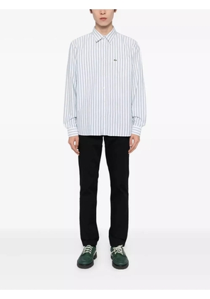 Lacoste logo-appliqué cotton shirt - White