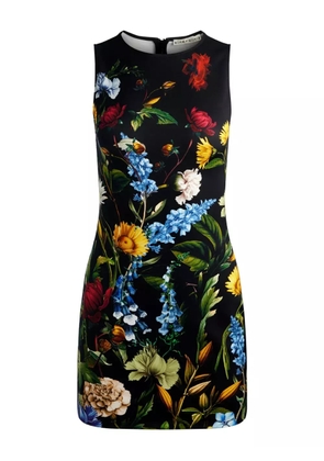 alice + olivia Wynell A-line mini dress - Black