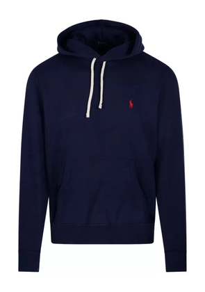 Ralph Lauren Collection logo-embroidered hoodie - Blue