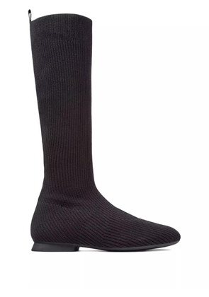 Camper ribbed-knit boots - Black