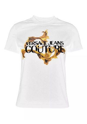 Versace Jeans Couture baroque-print T-shirt - White