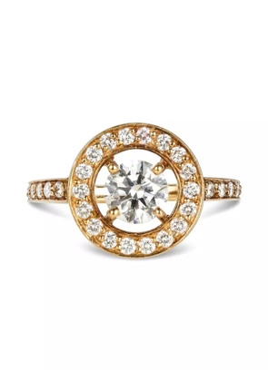 Boucheron Pre-Owned 18K yellow gold diamond ring