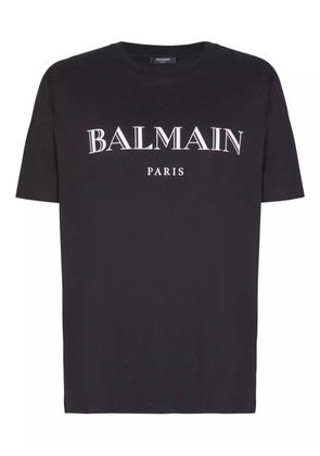 Balmain logo-print T-shirt - Black