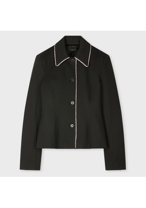 Paul Smith Women's Black Milano 'Signature Stripe' Jacket