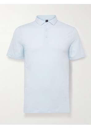 Lululemon - Evolution Slim-Fit Stretch Recycled-Jersey Golf Polo Shirt - Men - Blue - S
