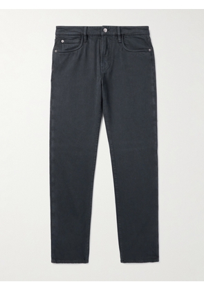 Loro Piana - Quarona Slim-Fit Stretch-Cotton Twill Trousers - Men - Blue - UK/US 30