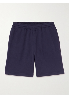 Nike - Classics Straight-Leg Cotton-Blend Jersey Shorts - Men - Purple - XS