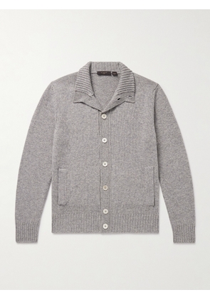 Incotex - Zanone Slim-Fit Virgin Wool Cardigan - Men - Gray - IT 46