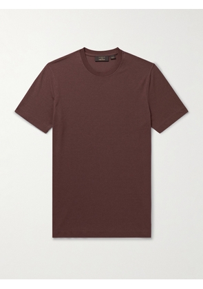 Incotex - Zanone Slim-Fit IceCotton T-Shirt - Men - Brown - IT 44