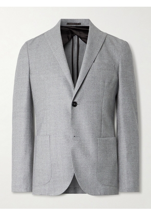Incotex - Slim-Fit Herringbone Wool Blazer - Men - Gray - IT 46