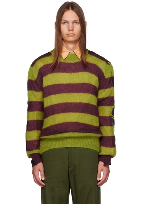 Marni Multicolor Striped Sweater