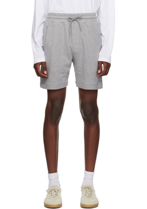 BOSS Gray Drawstring Shorts