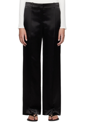 The Row Black Encore Trousers