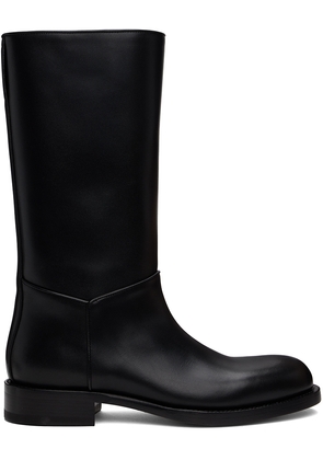 The Row Black Nobilis Riding Boots