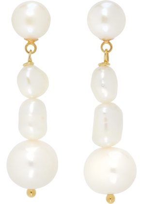 Hai White Hester Earrings