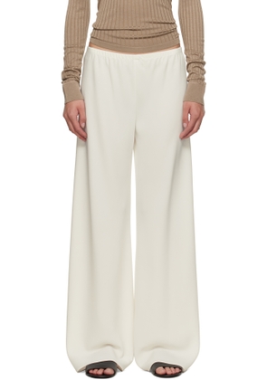 The Row Off-White Gala Trousers