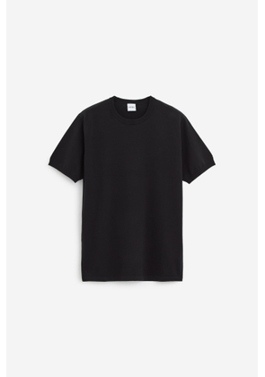 Aspesi Black Cotton T-shirt