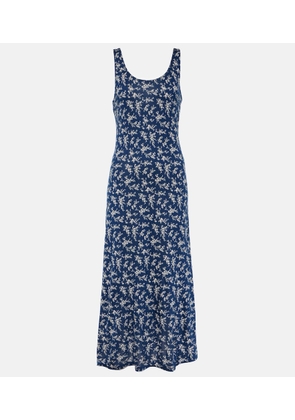 Polo Ralph Lauren Floral jersey midi dress