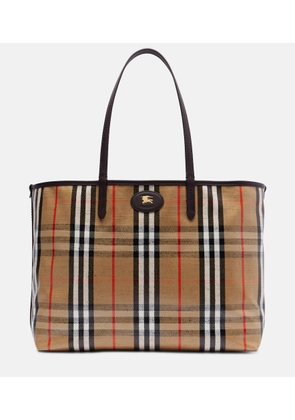 Burberry Peg Small jacquard duffel bag | MILANSTYLE.COM