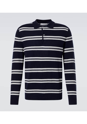 Arch4 Mr Swansea striped cashmere polo sweater