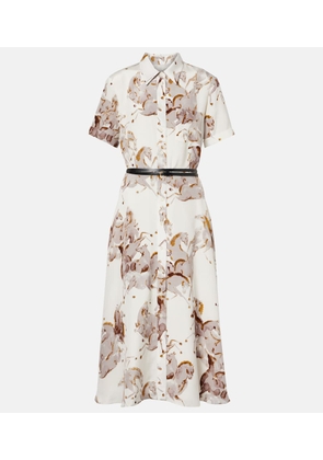 Altuzarra Kiera printed silk shirt dress